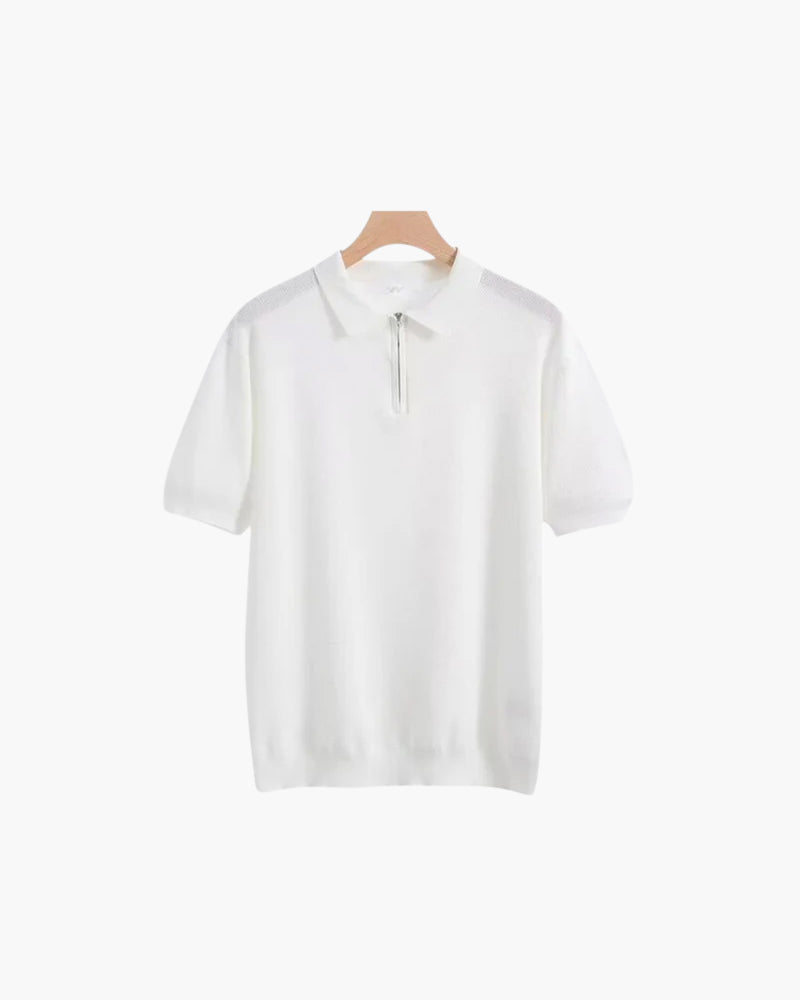 Hierro | Polo con cremallera