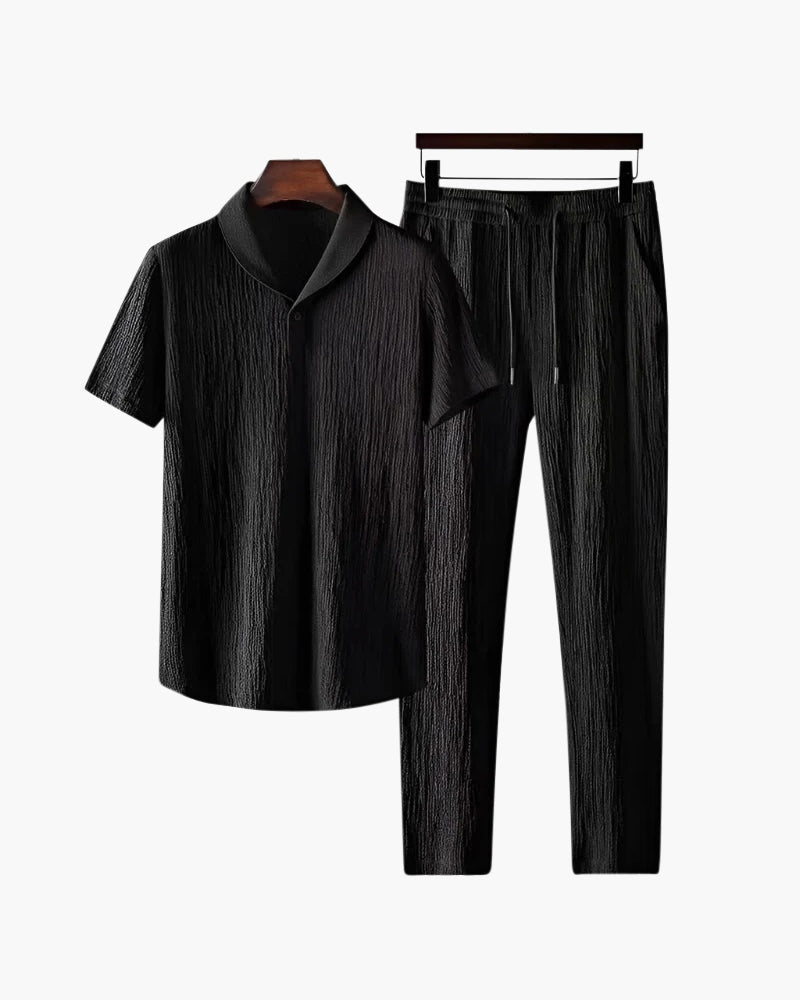 Benidorm | Conjunto de Polo de Algodón y Pantalones