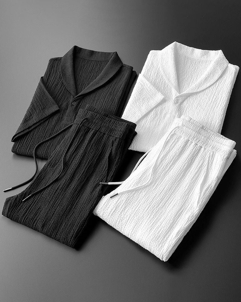 Benidorm | Conjunto de Polo de Algodón y Pantalones