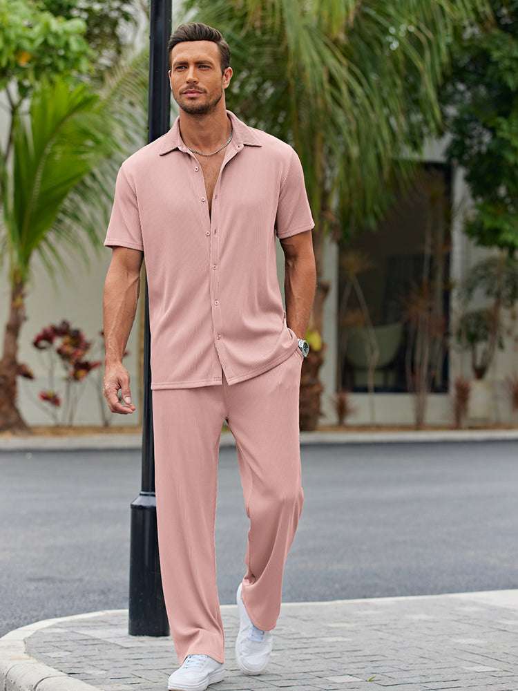 Melilla | Conjunto de Camisa de Corte Suelto