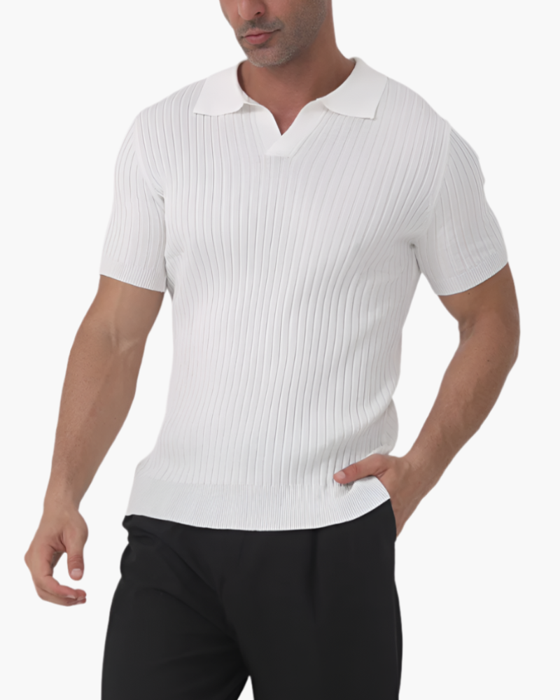 Jaén | Polo de Algodón Texturizado